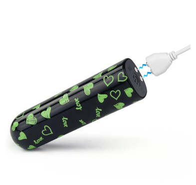 Rechargeable Glow-in-the-dark Heart Massager